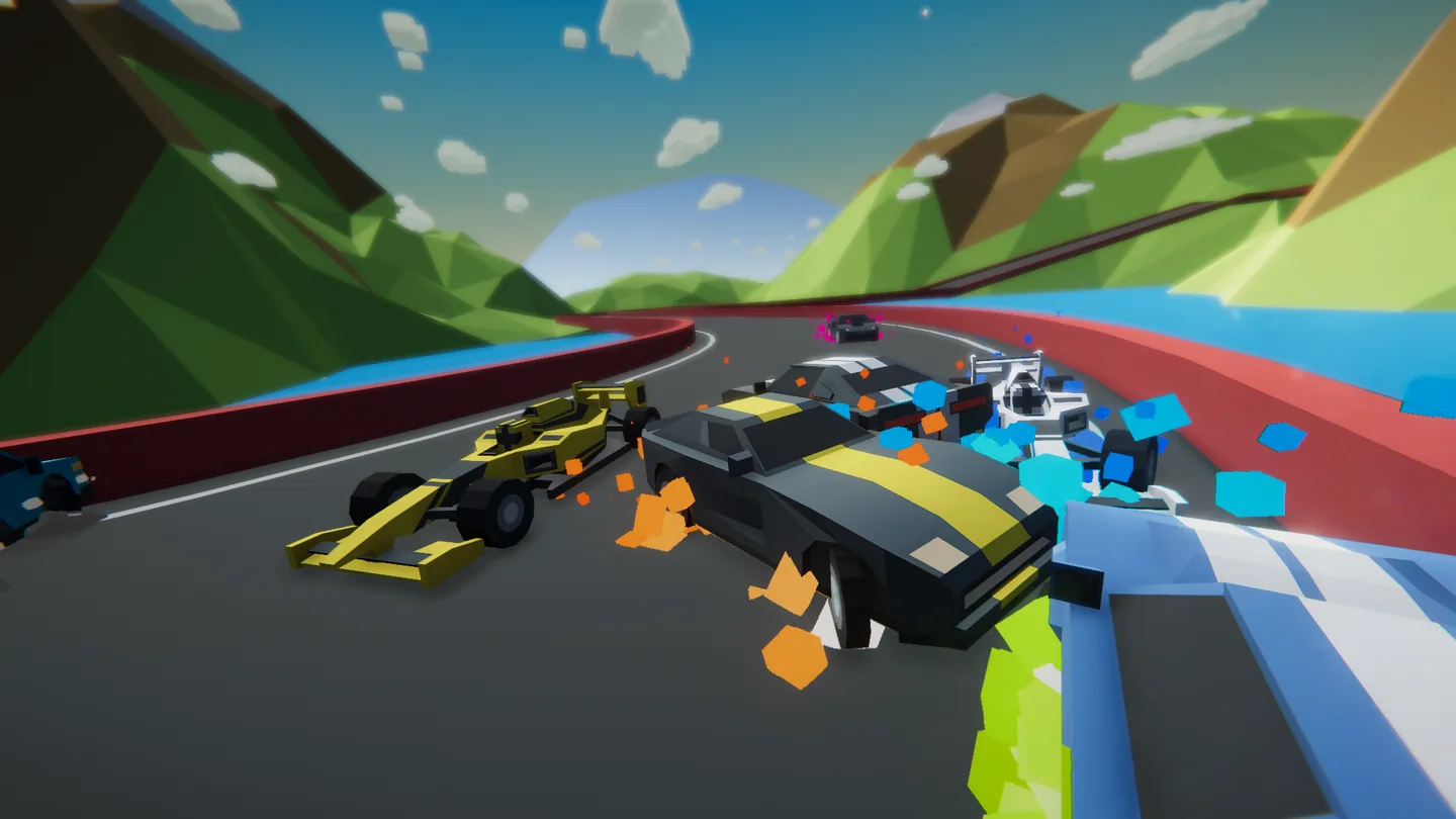 Mayhem Cars hero artwork